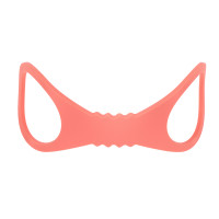 Sex & Mischief Peaches 'n CreaMe Large Silicone Cuffs  - Flexible