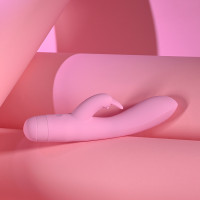 Evolved Novelties Cushy Bunny Vibrator - Laying Right Side