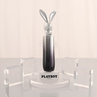 Playboy Pleasure Bunny on the Go Vibrator - Front with Cap
