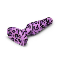 b-Vibe Leopard Novice Plug Special Edition - Laying Base