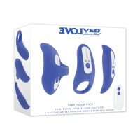 Evolved Novelties Take Your Pick Powerful Interchangeable Bullet - 3D Box