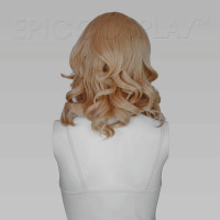Aries Strawberry Blonde Short Curly Wig - Back