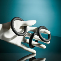 Selopa 3 Ring Circus Cock Rings - Lifestyle #1