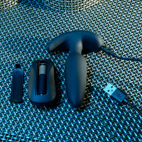 Black Beauty Remote Control Butt Plug - Lifestyle #2