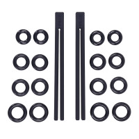 Sportsheets Edge Silicone Pinching Rods - Ring Sizes #3