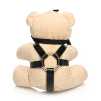 Master Series  BDSM Teddy Bear Keychain - Back