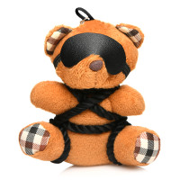Master Series Shibari Rope Teddy Bear Keychain