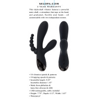 Selopa Triple Aces Triple-Shaft Vibrator - Packaging Back