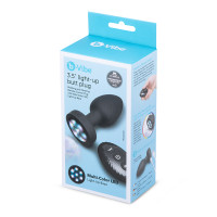 b-Vibe 3.5 inch Light Up Butt Plug - Packaging Front