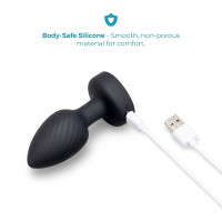 b-Vibe 3.5 inch Light Up Butt Plug - Charging