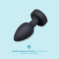 b-Vibe 3.5 inch Light Up Butt Plug - Paterns