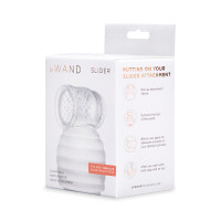 Le Wand Clear Male Masturbator Wand Attachment - Packaging Front