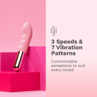 Le Wand Mini Vibe G-Thrill Rechargeable G-Spot Vibrator - Speeds & Patterns