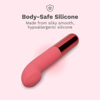 Le Wand Mini Vibe G-Love Rechargeable G-Spot Vibrator - Silicone