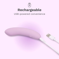 Le Wand Mini Vibe Glide Rechargeable G-Spot Vibrator - Rechargeable