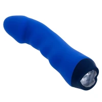 Selopa Petite Blue Banger Realistic Vibrator - Laying Left