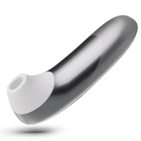 Gray Womanizer Pro Clitoral Stimulator - Laying