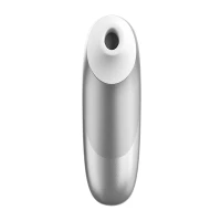 Gray Womanizer Pro Clitoral Stimulator - Front