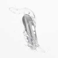 Gray Womanizer Pro Clitoral Stimulator - IPX7 Waterproof