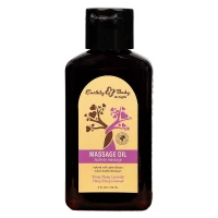 Earthly Body at Night Massage Oil (Ylang Ylang Lavender) 2 oz. - Front