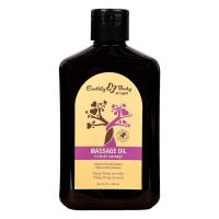 Earthly Body at Night Massage Oil (Ylang Ylang Lavender) 8.4 oz. - Front