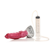 Creature Cocks Resurrector Phoenix Squirting Silicone Dildo - Syringe