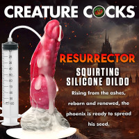 Creature Cocks Resurrector Phoenix Squirting Silicone Dildo - Advert #1