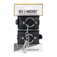 Sex & Mischief Shadow Handcuffs - Packaging Front