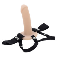 Selopa Our First Hollow Strap On - Side Laying