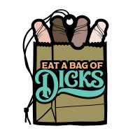 Wood Rocket Eat A Bag Of Dicks Air Freshener