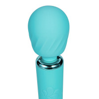 Blue NALA Touch Tempo Plug & Play Fiercely Powerful Wand - Head
