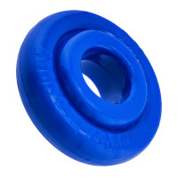 Police Blue Oxballs Rimz Big Lippy Cock Ring