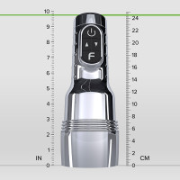 Fleshlight Quiver Rechargeable Vibrating Stroker  - Measurements