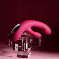 Evolved Novelties Gentle Persuasion Come-Hither Rabbit Vibrator - Lifestyle #7