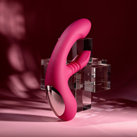 Evolved Novelties Gentle Persuasion Come-Hither Rabbit Vibrator - Lifestyle #5