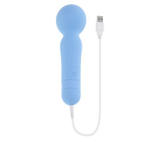 Evolved Novelties Iris Super-Soft Silicone Wand Vibrator -  Charging