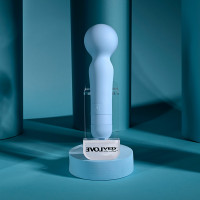 Evolved Novelties Iris Super-Soft Silicone Wand Vibrator - Lifestyle #1