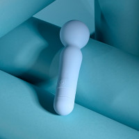 Evolved Novelties Iris Super-Soft Silicone Wand Vibrator - Lifestyle #7