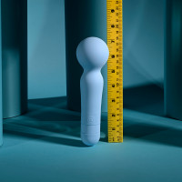Evolved Novelties Iris Super-Soft Silicone Wand Vibrator - Lifestyle Measurement