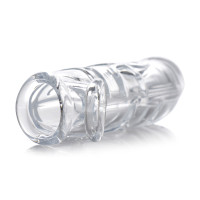 Size Matters Clear 2 Inch Extender Sleeve - Underneath