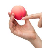 ROMP Pink Peach Clitoral Stimulator - Hand Pulse #1