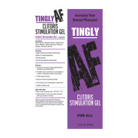 Little Genie Tingly AF Clitoral Stimulation Gel 1.5oz - Packaging Front
