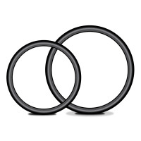 Lux Fetish Beginners Strap-On Harness - O-Rings