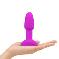 SALE: b-Vibe Remote Control Rimming Plug Petite - Hand #1