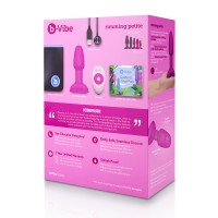 SALE: b-Vibe Remote Control Rimming Plug Petite - 3D Box Front