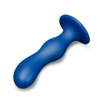 b-Vibe Milk 8.5 Inch Curved XXL Anal Trainer with Tapered Tip and Suction Cup - Laying Tip