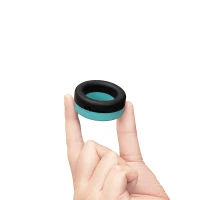b-Vibe Flex Band 30 mm Super Soft Silicone Secure Fit Cock Ring - Hand #1