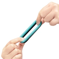 b-Vibe Flex Band 30 mm Super Soft Silicone Secure Fit Cock Ring - Hand #2