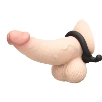 b-Vibe Flex Ring Tap Super Soft Silicone Secure Fit Cock Ring - Lifestyle #2