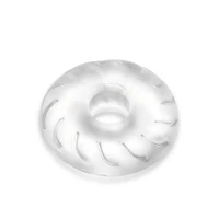 b-Vibe Stretch-Tech Drive Flexible Secure Fit Cock Ring - Laying